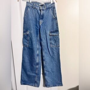 zara high waisted jeans